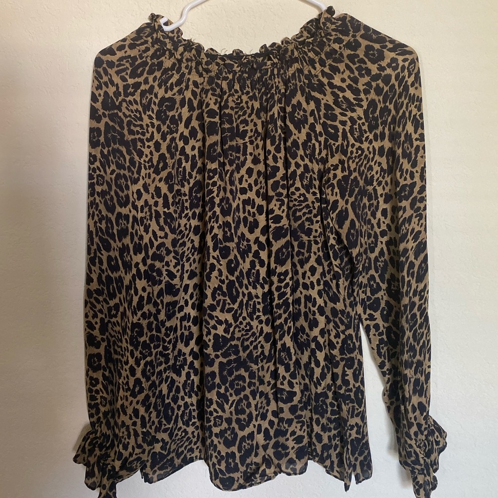 Leopard blouse